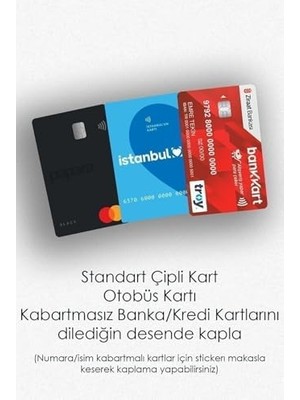 Sevgililere Özel 2'li Behzat ve Kredi Kartı Kaplama