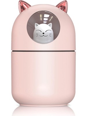 Runaway Kedi Tasarımlı H2O Nemlendirici – Sessiz ve Dekoratif