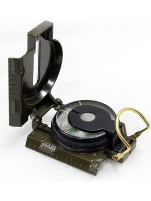 Pazarcan Hassas Lensatic Pusula, Amerikan Tarzı, Açık Kamp Yürüyüş Survival Için