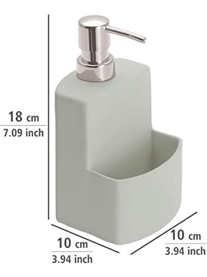 Bulaşık Makinesi Dağıtıcısı Festival Gri Soft- Yüzey Gri