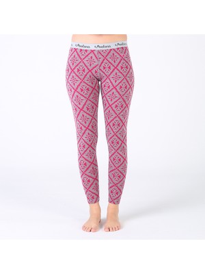 Woolona Venus Bottom Desenli Kadın Spor Tayt