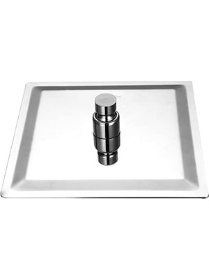 Tepe Duş Başlığı Kare Slim 304 Metal 20X20 cm KTD101