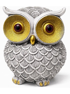 Ttt 20x15 cm Polyester Baykuş Figürü