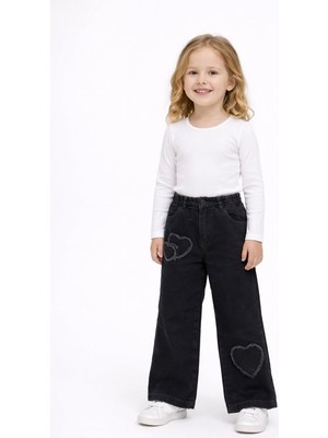 Modaplaza Kız Çocuk Inci Yıldız Nakışlı Pantolon