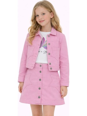 Modaplaza Kız Çocuk Yıldız Detaylı 3`lü Takım 6264450