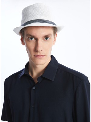 Lc Waikiki Yeni Sezon Desenli Erkek Fötr Şapka