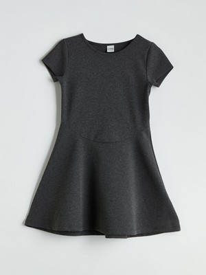 Lc Waikiki Yeni Sezon Bisiklet Yaka Kız Çocuk Elbise