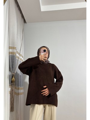 Mixray Geniş Kollu Triko Kazak