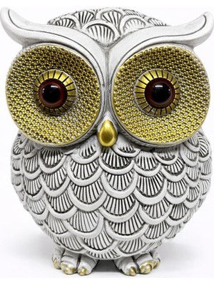 Tbl Dekor 10X7 cm Polyester Baykuş Figürü