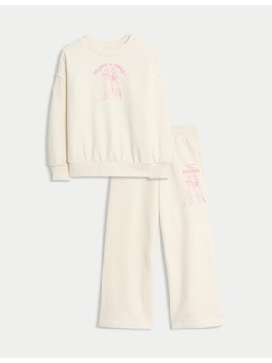 Marks & Spencer Pamuk Karışımlı Disney Frozen Takım (2-8 Yaş)