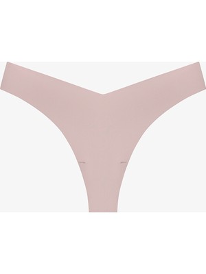 Penti Gül Kurusu İz Yapmayan Lazer Kesim V Kesim Tanga Külot