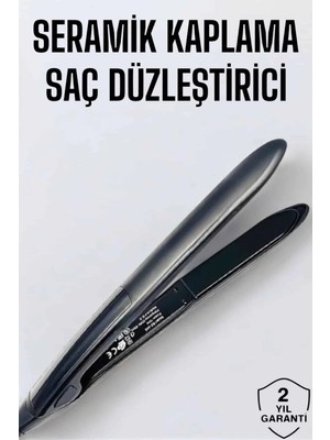 Pazarcan Saç Düzleştirici LED Ekranlı Isı Ayarlı Seramik Kaplama Profesyonel