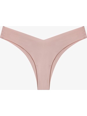 Penti Gül Kurusu İz Yapmayan Lazer Kesim V Kesim Brazilian Külot