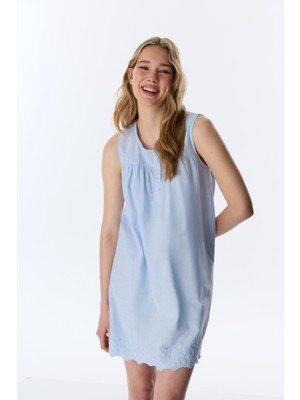 Penti Mavi Relax Time Gecelik