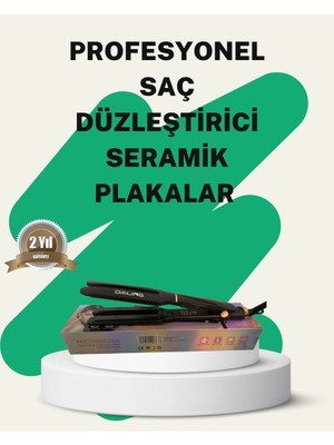 Pazarcan Daling Profesyonel Saç Düzleştirici Seramik Yüzey Tüm Saç Tipleri Için