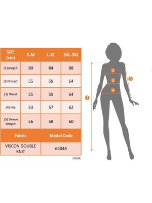 Serac Collection Kadın Uzun Kollu Bisiklet Yaka Kısa Viskon Iki Iplik Elbise