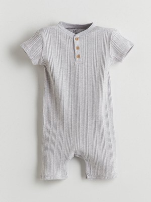 Lc Waikiki Yeni Sezon Bisiklet Yaka Erkek Bebek Tulum