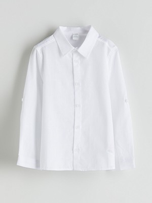 Lc Waikiki Yeni Sezon Basic Erkek Çocuk Poplin Gömlek