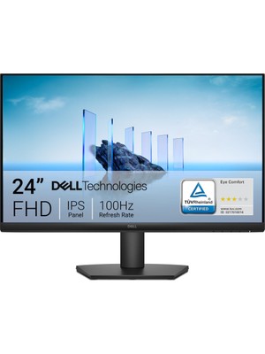 Tuba Toptaş Dell SE2425HM, 23.8&amp;quot;, 8ms, 100Hz, Full Hd, D-Sub,  Hdmı, Vesa, IPS LED Monitör