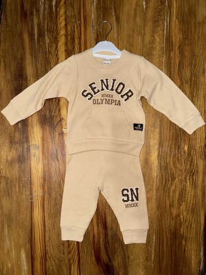 Zengezur Mall Storozal 6-24 Aylık Kanguru Cep Senıor Takım Sütlükahve (Beden: 6-12)