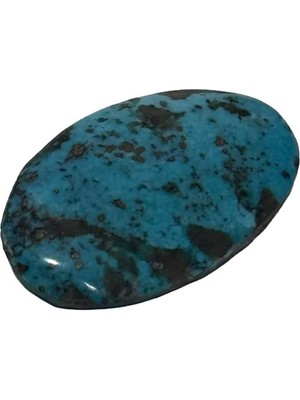 Hasyılmaz Doğal Iran Nişabur Firuze (Turkuaz) Taşı 34,8 Karat - 6,95 Gram T061