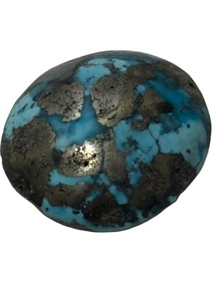 Hasyılmaz Doğal Iran Nişabur Firuze (Turkuaz) Taşı 35,4 Karat - 7,05 Gram T064