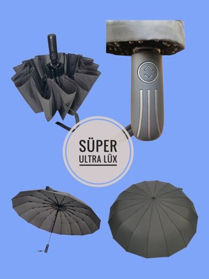 Normadia Ultra Premium 16 Telli Otomatik Rüzgar Korumalı Şemsiye