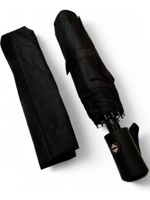 Normadia Tam Otomatik Unisex Şemsiye 26 cm Boy, 90 cm Çap, Tek Düğme Açma