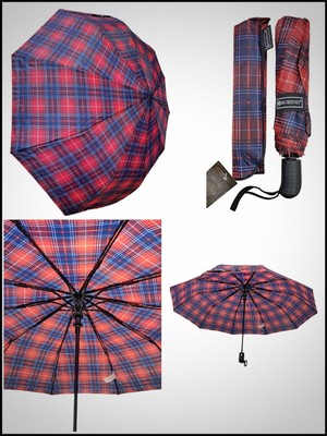 Rubenis Dayanıklı 3 Kırmalı 10 Telli Otomatik Şemsiye, Şık ve Kullanışlı Tasarım