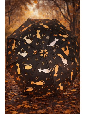 Normadia Rüzgar Dayanıklı Unisex Otomatik Şemsiye, Pratik ve Şık Tasarım