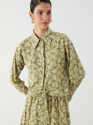 Lc Waikiki Yeni Sezon Desenli Kadın Gömlek