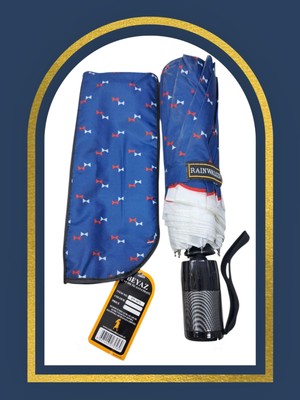 Normadia Yüksek Kalite 10 Telli Otomatik Fiber Şemsiye, Güçlü ve Şık Tasarım