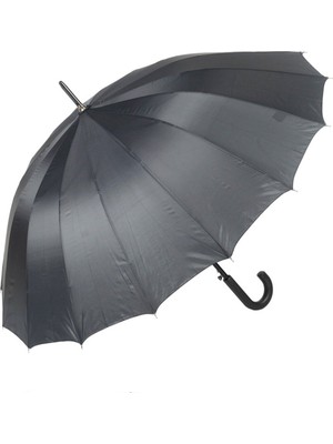 Normadia Şemsiye, Siyah Fiber 16 Telli Erkek Baston M21MARRST01R001