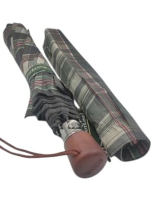 Normadia Ahşap Saplı Kadın Şemsiye (Yarasa Desenli) Kılıflı, Şık ve Dayanıklı