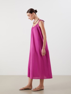 Lc Waikiki Yeni Sezon V Yaka Askılı Elbise