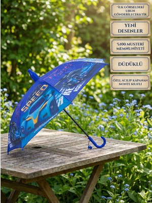 72CM Katlanır Fiber Telli Çocuk Şemsiyesi, Yağmur ve Kış Şıklığı