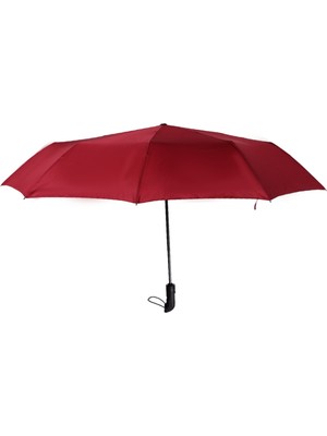 Normadia Şık ve Dayanıklı Otomatik Bordo Şemsiye, Kolay Kullanımlı ve Pratik Tasarım