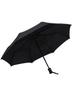 Tam Otomatik Siyah Fiber Tel Rüzgarda Güçlü Şemsiye