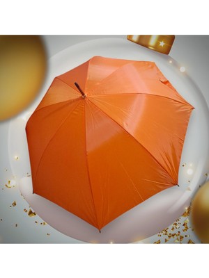 Rubenis Renkli Ahşap Saplı Modern Şemsiye, Şık ve Dayanıklı Tasarım