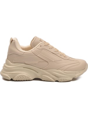 Walkway Ekru Unisex Spor Ayakkabı Fashion DRK171 G