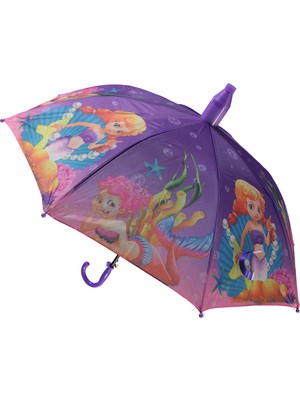 Renkli ve Şık Kız Çocuk Şemsiye, Rüzgarlı Günler Için Mükemmel Alternatif