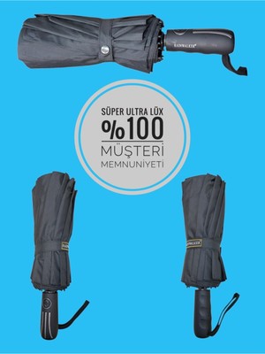 Normadia Ultra Premium 16 Telli Tam Otomatik Rüzgar Korumalı Şemsiye