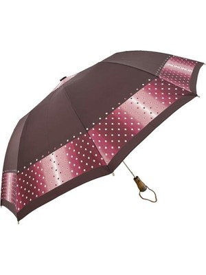 Normadia Mor Kare Desenli Şemsiye, Şık ve Hafif Koruma, Dayanıklı ve Kullanışlı