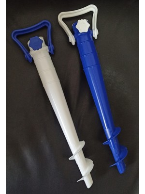 Normadia Renkli Plaj ve Şemsiye Kazıkları, Dayanıklı 2'li Set