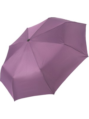 Normadia Mor Fiber Telli Rüzgar Dayanıklı Otomatik Şemsiye, 8 Telli, Şık ve Pratik