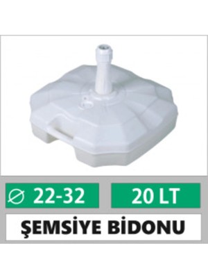 Normadia 20 Litre Şemsiye Bidonu, Dayanıklı ve Pratik Depolama Çözümü