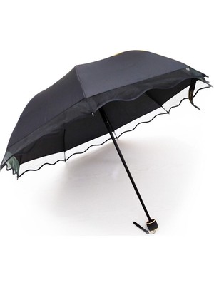 Normadia Şık ve Dayanıklı Siyah Şemsiye, Şık Tasarımıyla Fark Yaratır
