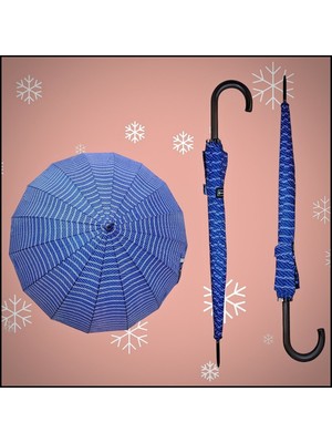 Rubenis Şemsiye, 16 Telli, Otomatik, Şık ve Dayanıklı Tasarım