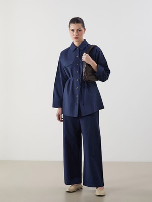 Lc Waikiki Yeni Sezon Standart Fit Poplin Kadın Pantolon