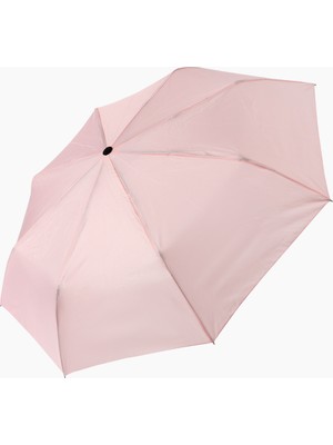 Normadia Pembe Fiber Telli Rüzgara Dayanıklı Otomatik Şemsiye, Şık ve Hafif Tasarım